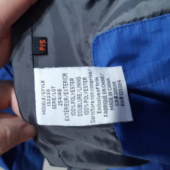 Chillax windbreaker jacket raincoat blue s… - Picture 5 of 7